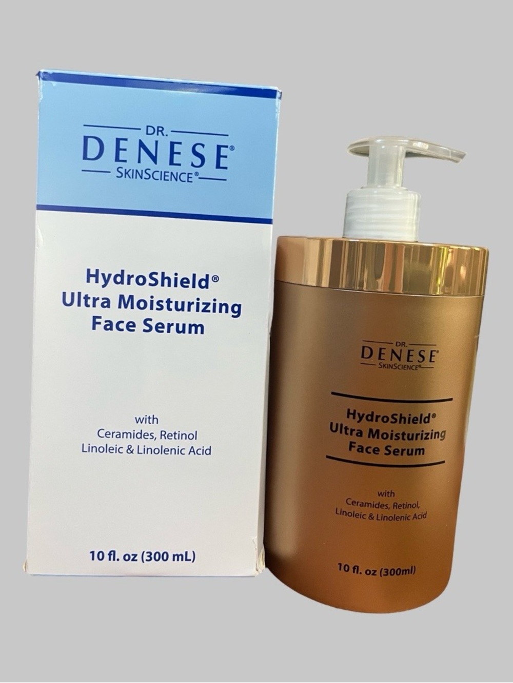 Dr. Denese HydroShield Ultra Moisturizing Face Serum — Gold New